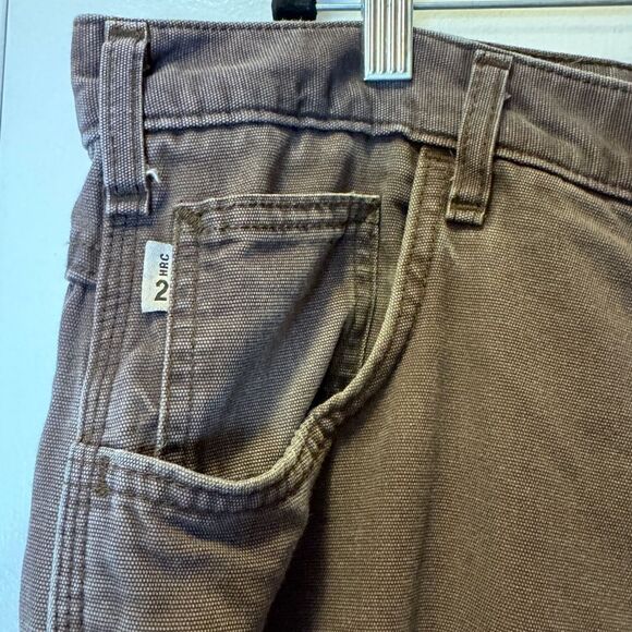 CARHARTT FRB159 Flame-Resistant Mid Weight Canvas Pant Brown Men’s Size 44x36 - Picture 6 of 9